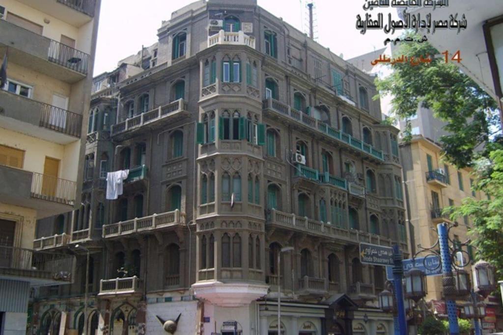 Charming Studio With Italian Architectural Style 开罗 外观 照片